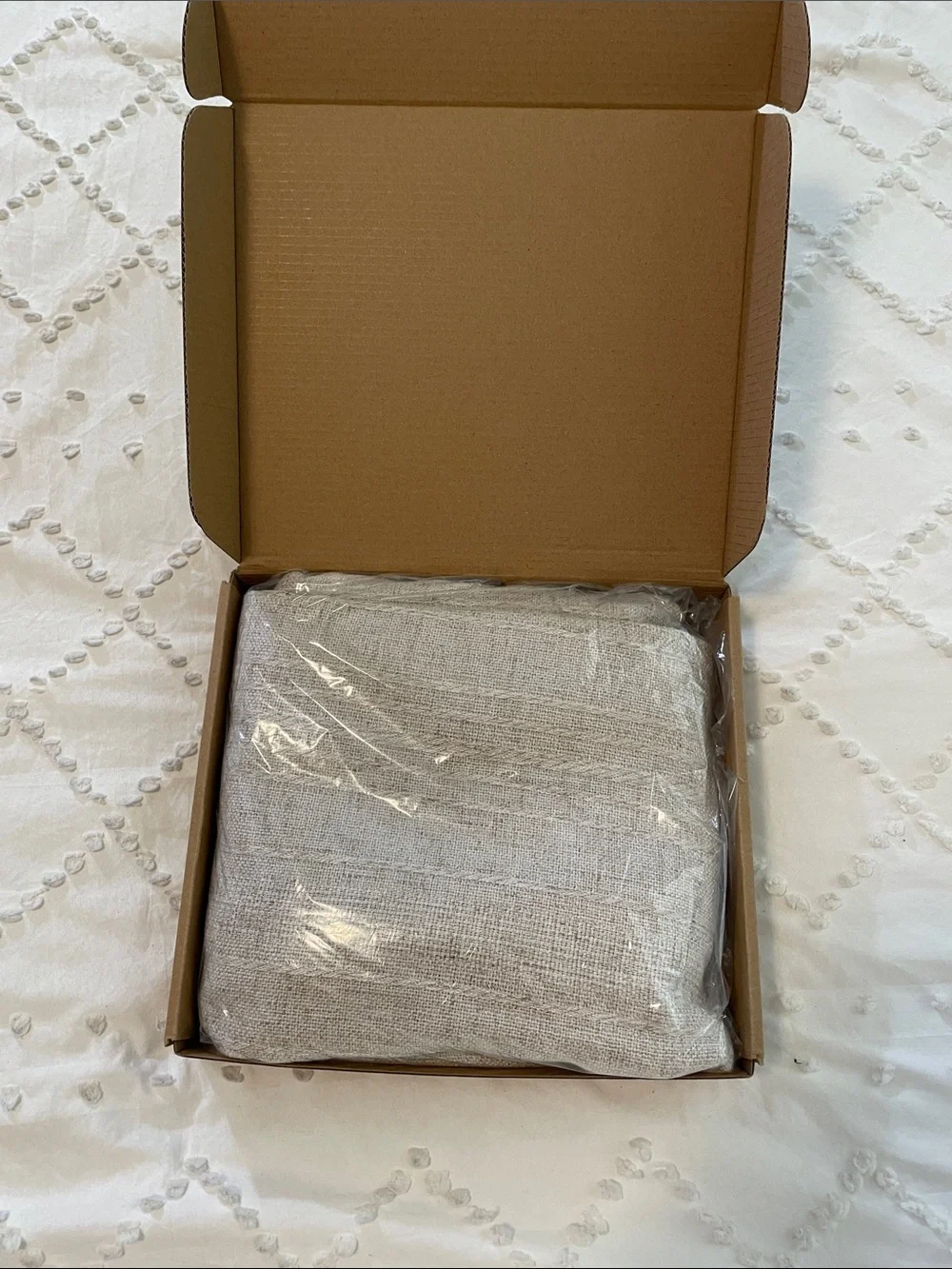 Futei Neutral Beige Accent Pillow Covers - Set of 2